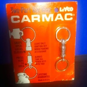 CARMAC Two-Part Keychain